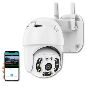 Line - Cámara Seguridad Wifi Exterior Vision Nocturna Full Hd