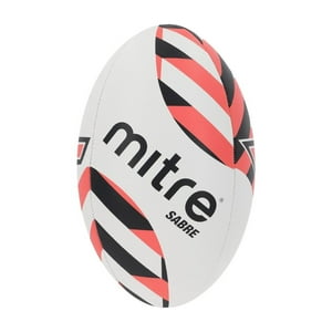 Balon Rugby Sabre Mitre Blanco T.5 Blanco 5