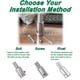 thumbnail image 3 of Kit de repuesto EESC2Y con puntas roscadas de metal de 3/4", 3 of 8