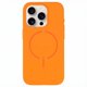 thumbnail image 1 of Carcasa Ultra Suave Compatible con MagSafe Naranja para iPhone 14 Pro, 1 of 3