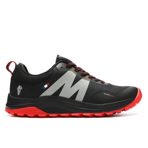 Michelin Footwear - Zapatilla Trail Running Hombre Negro Rojo Michelin Dr40