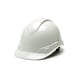 thumbnail image 1 of Casco de seguridad Ridgeline ventilado con ajuste de matraca de 4 puntos, blanco, 1 of 7