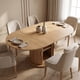 thumbnail image 1 of Mesa Comedor France Extendible 110-150cm Con Almacenamiento Marrón Claro, 1 of 8