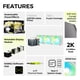 thumbnail image 2 of Enfriador AIO TRYX PANORAMA SE 360 ARGB blanco 360 mm con 6,67 pulgadas, 2 of 9