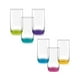 thumbnail image 1 of Set 6 Vasos Altos Monterrey Cristar Fondo Color 445ml, 1 of 2