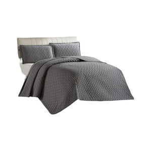 Tengfei - Quilt 2 Plazas De Lujo Extra Suave Con Relieves De Tufting