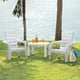 thumbnail image 4 of Silla Sillon Plastico Terraza Playa Cafe 81x67x69cms Gris, 4 of 5