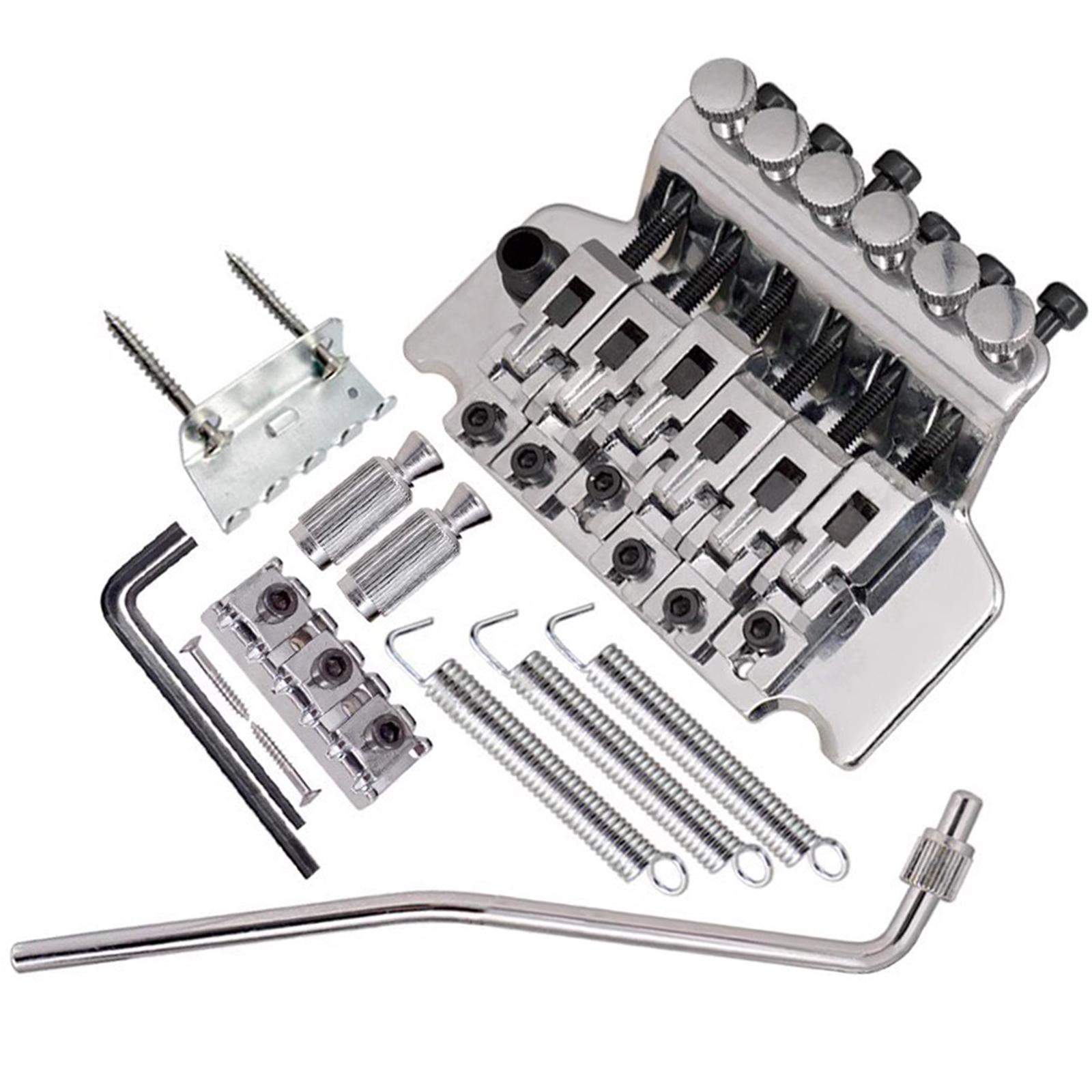 Bothyi - Mantenimiento Del Puente De Trémolo De Guitarra Reemplazo Del Sistema De Trémolo De Guitarra Eléctrica Argent