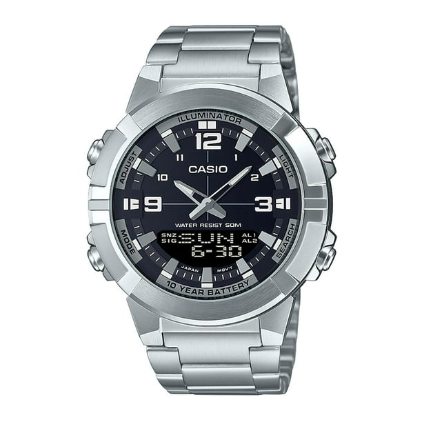Reloj CASIO AMW-870D-1AVDF Acero Hombre Plateado plateado