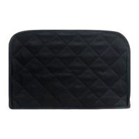 Bothyi - Funda Para Tostadora De 2 Rebanadas, Minimalista, A Prueba De Polvo, Color Negro, Talla S