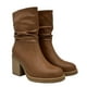 thumbnail image 2 of Bota para mujer, café, media pantorrilla Danicolle, 2 of 5