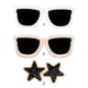thumbnail image 4 of 3pc Dog Glasses Headwear Pet Hair Clip Dog Bowknot Dog Hairpins Dog Glasses Small Dog Hair Accessories For Dogs, 4 of 4