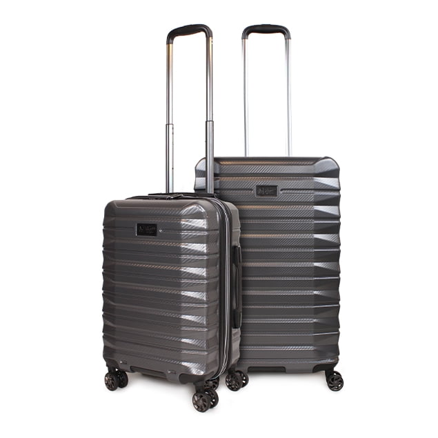 Penguin - Pack 2 Maletas S+m Rocky Gris