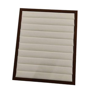 Ioensy - Tablero De Soporte De Exhibición De Joyería De Madera Para Escaparate Inicio Tienda Soporte De Anillos