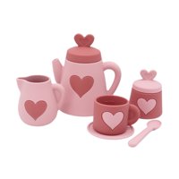 Bothyi - Juguetes De Fiesta De Té Actividad De Aprendizaje De Aprendizaje Educación Temprana Para Regalo De Cumpleaños Ladrillo Rojo