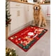 thumbnail image 1 of Tapete Navideño Rectangular 120x80 cm Antideslizante para Decoración, 1 of 6