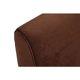 thumbnail image 4 of Sofa Komodo 2 Cuerpos Felpa Chocolate, 4 of 5