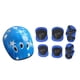 thumbnail image 2 of Ni?os Codo Rodilla Mu?eca Protectora Almohadillas Equipo De Seguridad Skate Bike Azul 7Pcs, 2 of 5