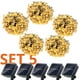 thumbnail image 1 of Set 5 Guirnalda Solar Flor Calida 50 Led Decoracion 7 Metros, 1 of 3
