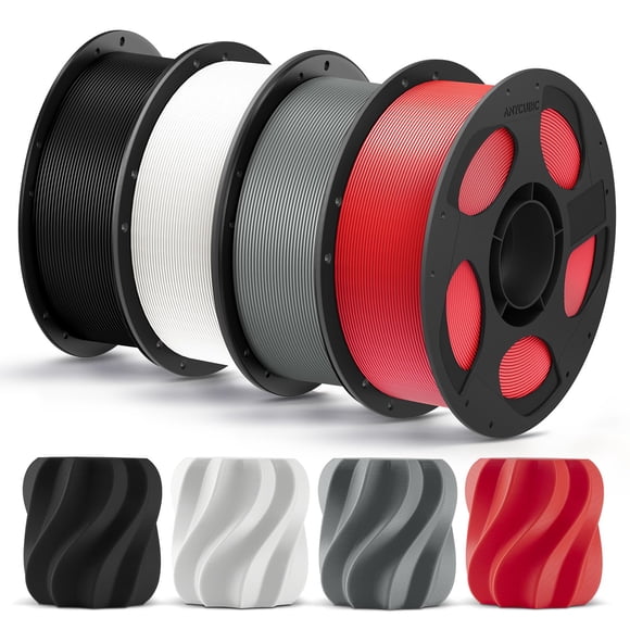 Filamento ANYCUBIC PLA Plus 1,75 mm – Paquete de 4×1 kg