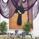 thumbnail image 4 of Tela espeluznante morada para Halloween – succulentlovers – 80x316 cm, 4 of 7