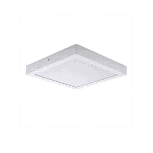 Genérico - Pack 5 Panel Led Cuadrado 18W Luz Neutra 4000K Color Blanco