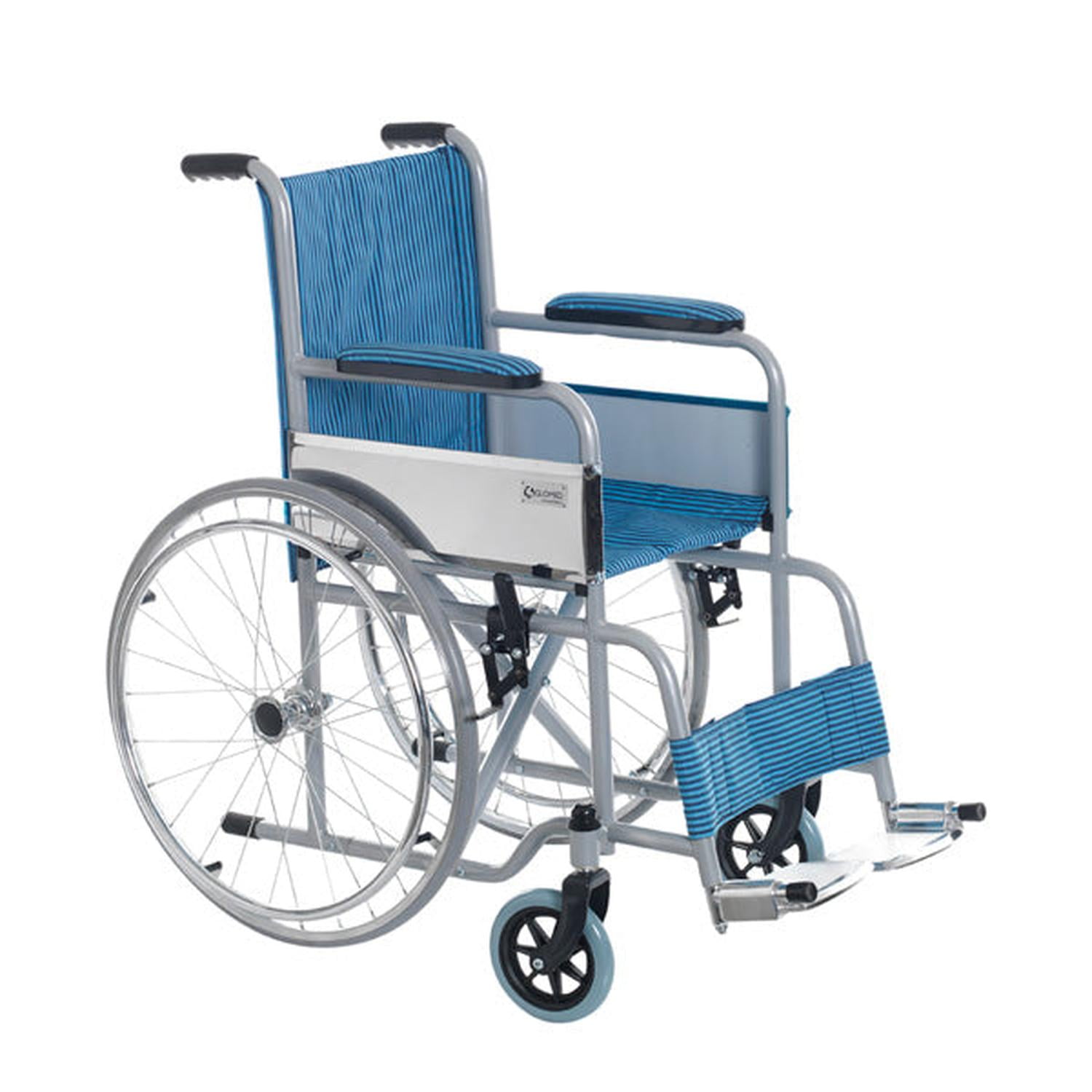 Glomed - Silla De Ruedas Pediatrica Niño | Celeste Azul