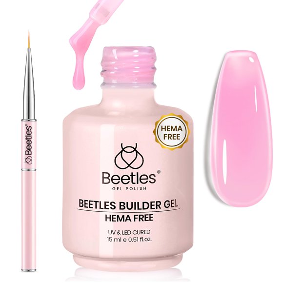 Gel Constructor Beetles Rosa Pink sin HEMA ni TPO