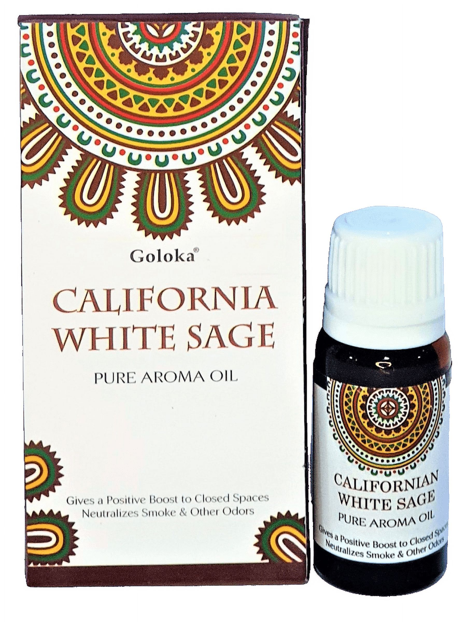 Aceite Aromático Salvia Blanca De California - Goloka