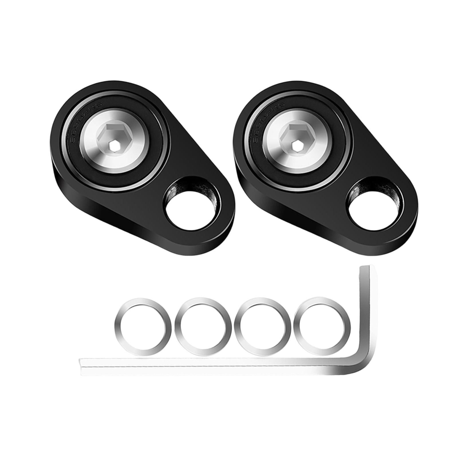 Ioensy - Adaptador De Pedal De Bicicleta Espaciadores Extraíbles Accesorios De Bicicleta Para Bicicleta Bmx Mtb