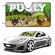 thumbnail image 1 of Parasol para Parabrisas de Auto Desmarcar Diseño Pug 130cm x 70cm, 1 of 6