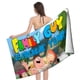 thumbnail image 4 of Padre de Familia Toalla de playa de secado rápido con diseño temático, regalo para mujeres y niñas, ideal para cumpleaños, fans, amantes de la música, uso en la playa o al aire libre, 78 × 160 cm, 4 of 6