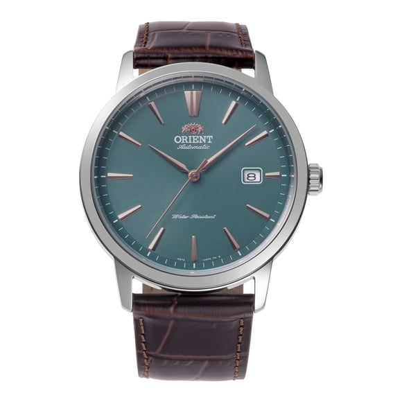 Reloj Orient Bambino RA-AC0F13E30B automático de 42 mm con correa de cuero