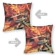 thumbnail image 2 of Calabozos y Dragones Fundas de almohada de terciopelo con tema, regalos de funda de almohada, decoración para el hogar, cojín de lanzar, regalo de cumpleaños para fans y parejas.30*30cm., 2 of 6
