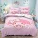thumbnail image 1 of Sanrio bed duvet cover fashionable soft and comfortable 3D printing Melody bedding set for home decoration Children's gifts Bed Sheets, 1 of 5