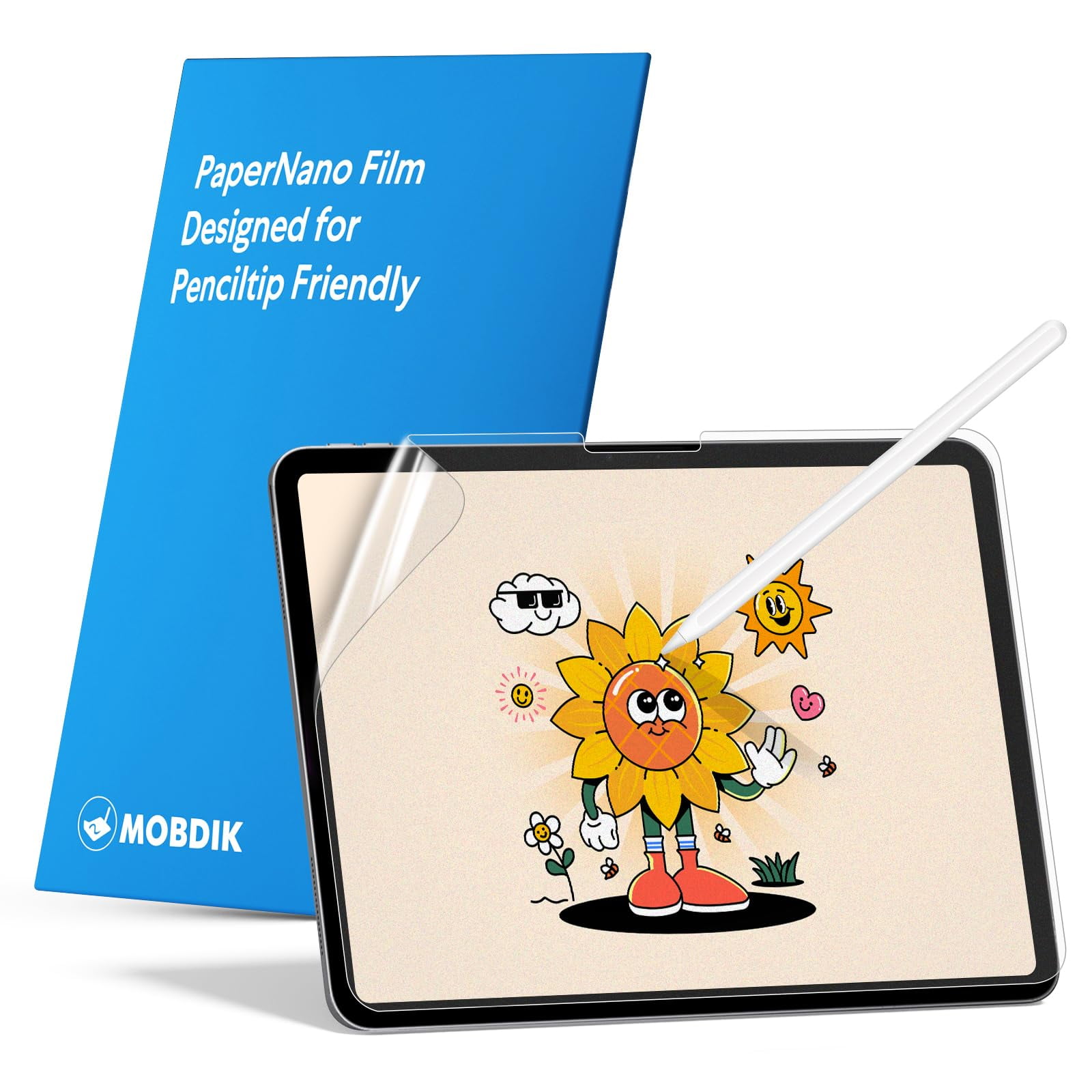 Protector De Pantalla Mobdik Paperfeel Para Ipad Air 13 Y Pro 13