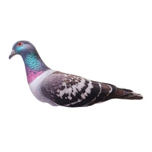 Magideal - Juguete De Simulación De Animal, Muñeco De Peluche, Almohada Decorativa, Juguetes Para Niños, Divertido Cojín De Peluche Para Niños, Niñas Y Adultos. Paloma
