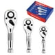 thumbnail image 1 of Juego de trinquetes WORKPRO Stubby de 3 piezas con tracción de 1/4, 3/8 y 1/2, 1 of 3