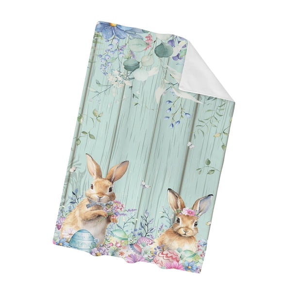 Toallas de Cocina de Pascua Toalla de Mano de Pascua Decoración de Pascua Feliz Pascua Platos Toallas de Mano para Cocina Niñas Y Niños Niños Hombres Estilo B