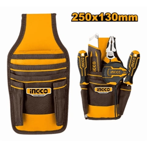 Cinturon Coleto Porta Herramientas Ingco 5 Bolsil Htbp040128