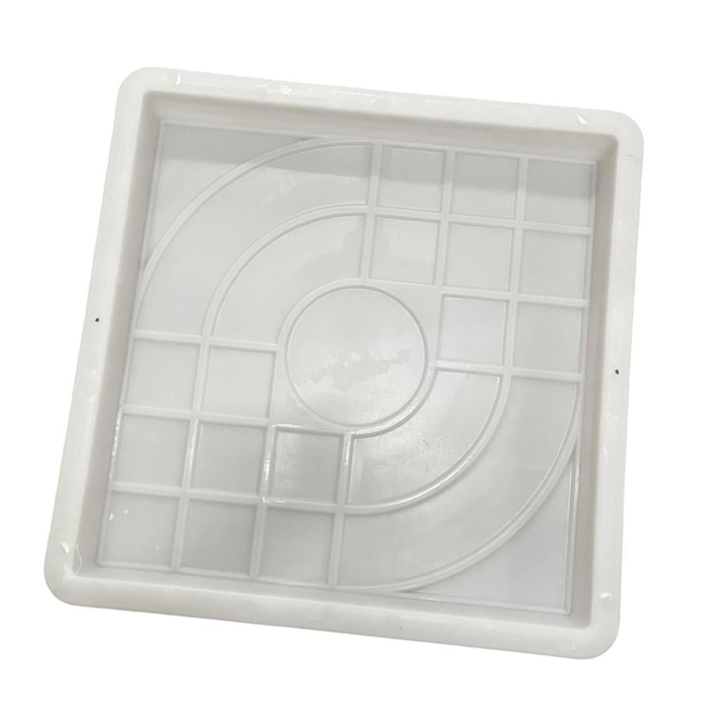 Ioensy - Molde De Hormigón Para Piedra De Paso Manual Para Decoración De Jardín Y Hogar