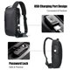 thumbnail image 5 of Bolso cruzado FANDARE 16x9x33 cm con puerto USB negro, 5 of 7