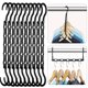 thumbnail image 1 of Perchas que ahorran espacio HOUSE DAY Black Magic, paquete de 10, 1 of 7