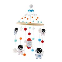 Bothyi - Cuna De Bebé, Astronauta Móvil, Decoración De Techo, Juguete Sensorial Para Recién Nacidos