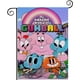 thumbnail image 1 of El Asombroso Mundo de Gumball-bandera de jardín temática. Regalo perfecto para fans, amigos y familiares, ideal para actividades al aire libre y decoración de fiestas.28CM*45CM, 1 of 5