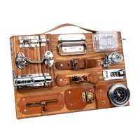 Bothyi - Tablero De Agua A La Madera Tabra De Actividad Sensorial De La Vida Para Niños Niños Para Niños