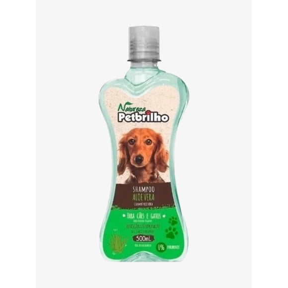 Shampoo Humectante De Aloe Vera para perros y gatos 500ml