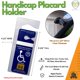 thumbnail image 3 of Soporte para Placa de Estacionamiento para Discapacitados Specialist ID - Pack de 20, Plástico Transparente, 3 of 7