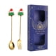 thumbnail image 2 of Juego de Cucharas y Tenedores Acero Inoxidable Navidad, 2 of 3