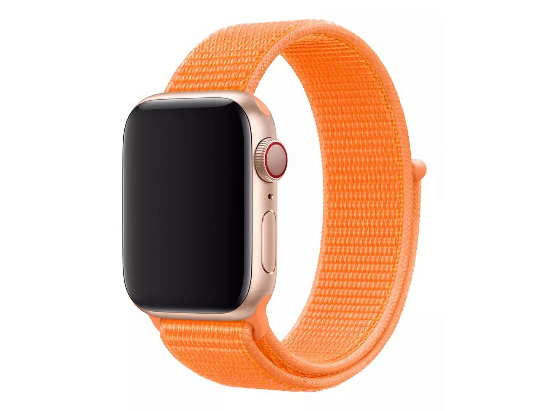 Genérico - Correa Nylon Compatible Iwatch Apple Watch 42/44/45Mm Naranja